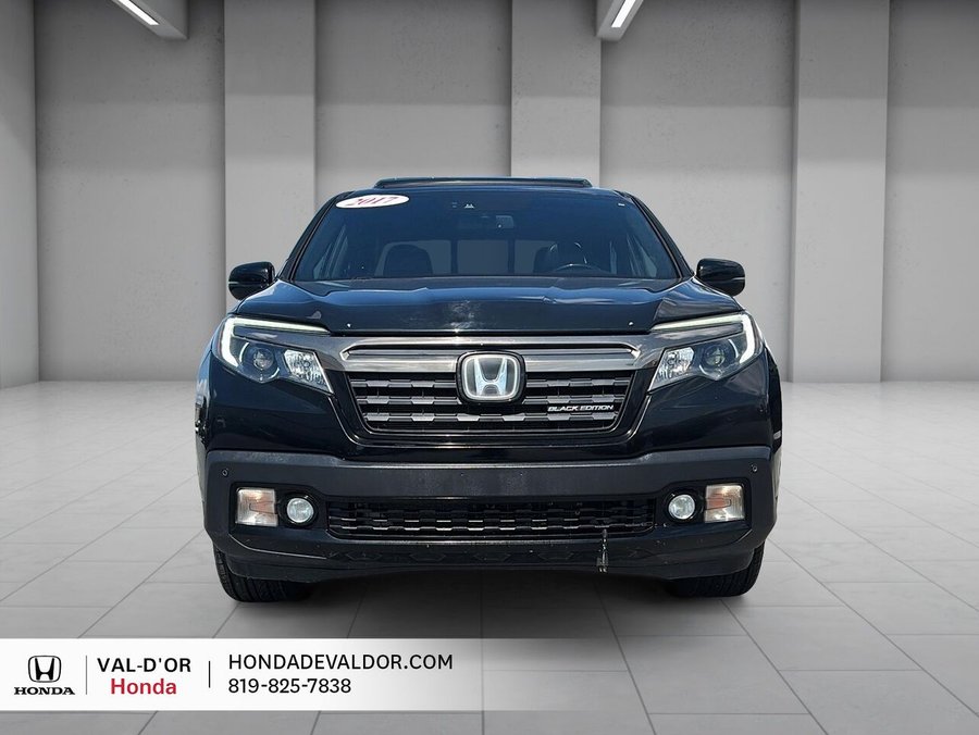 Honda Ridgeline Black Edition cabine multiplace 4RM 2017 2017 Noir