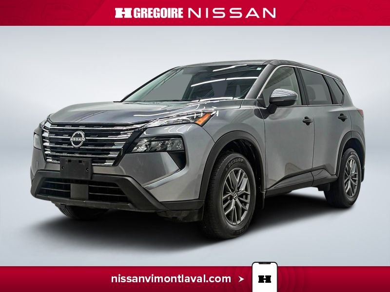Nissan Rogue VY3651 | S AWD CARPLAY CAMERA A PARTIR DE 2.99% 2024 Gris Laval - photo #2