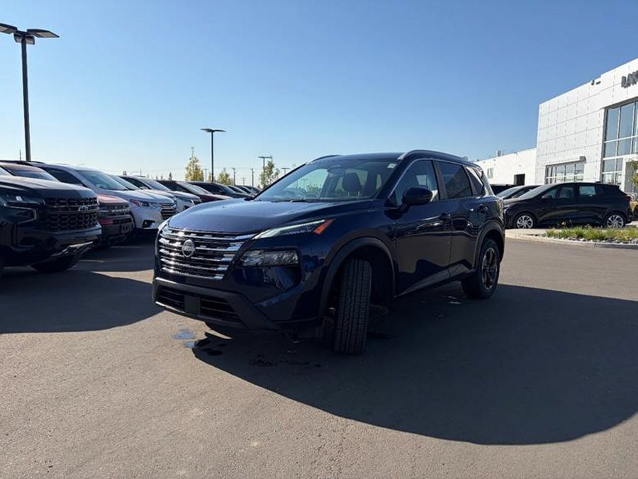 2025 Nissan Rogue SV AWD 1.5L | Panoramic Sunroof Blue