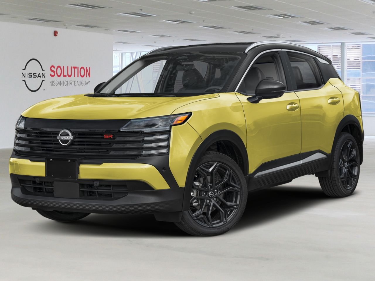 NISSAN Kicks KICKS SR AWD 2027 Jaune yuzu métallisé/Noir intense Châteauguay - photo #0