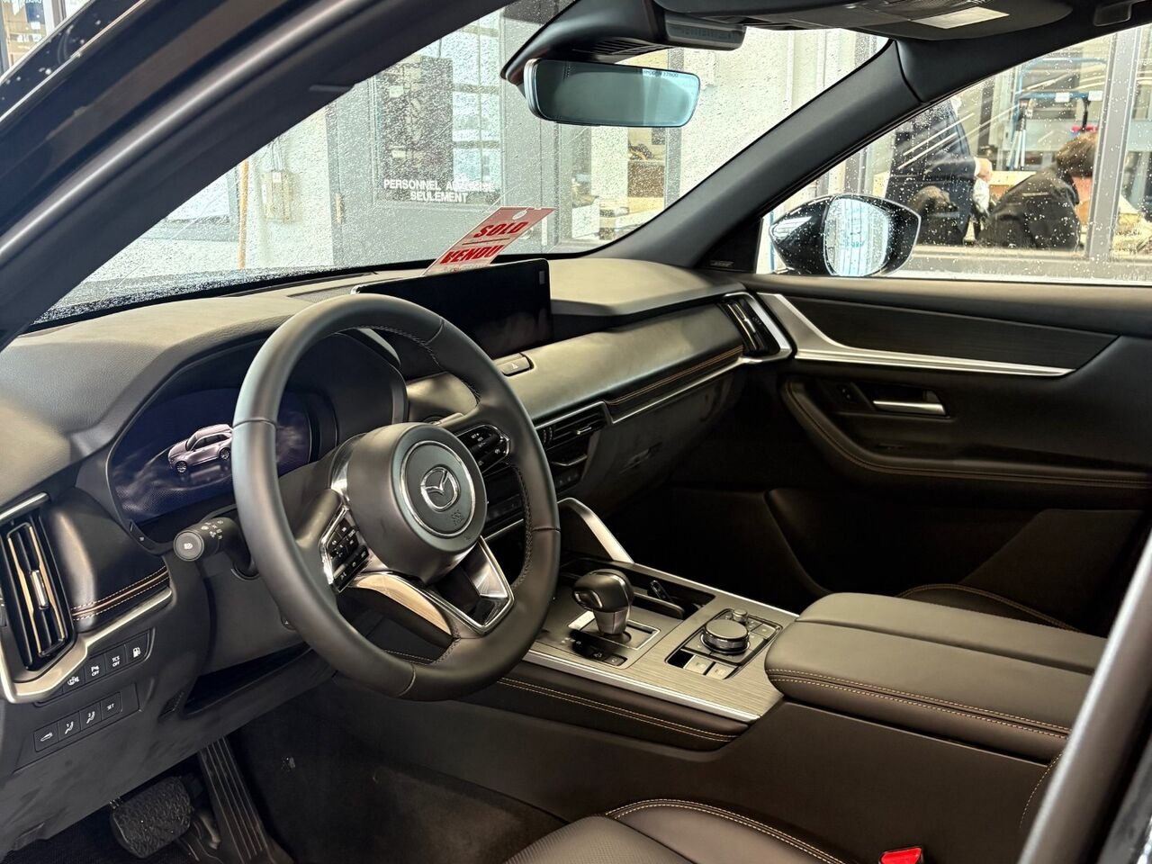 MAZDA CX-90 hybride rechargeable Signature TI 2026 Noir de jais mica Châteauguay - photo #6