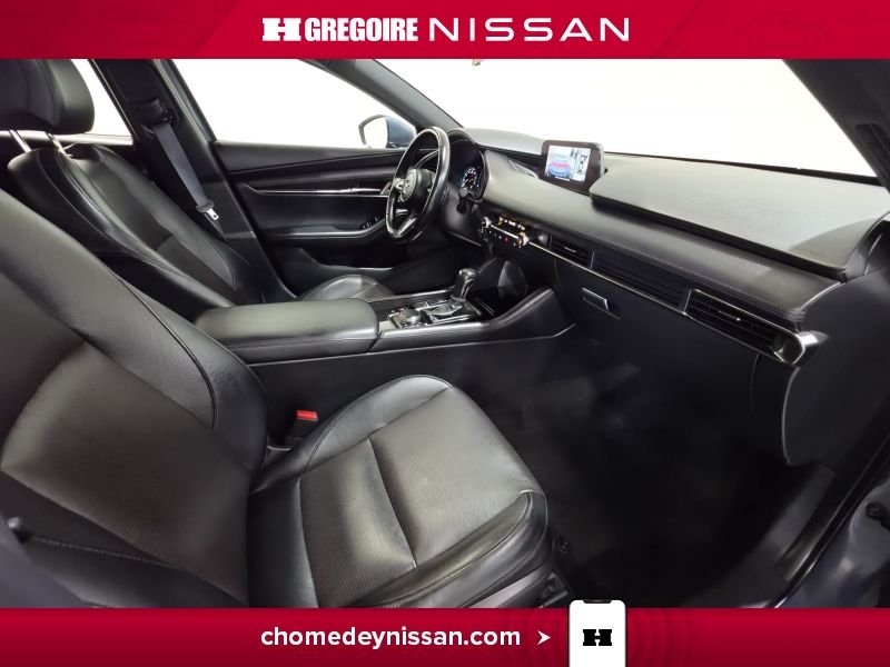 Mazda 3 CH7343 | GT * AWD * Mag * Toit * Cuir * Carplay 2023 Gris Laval - photo #26