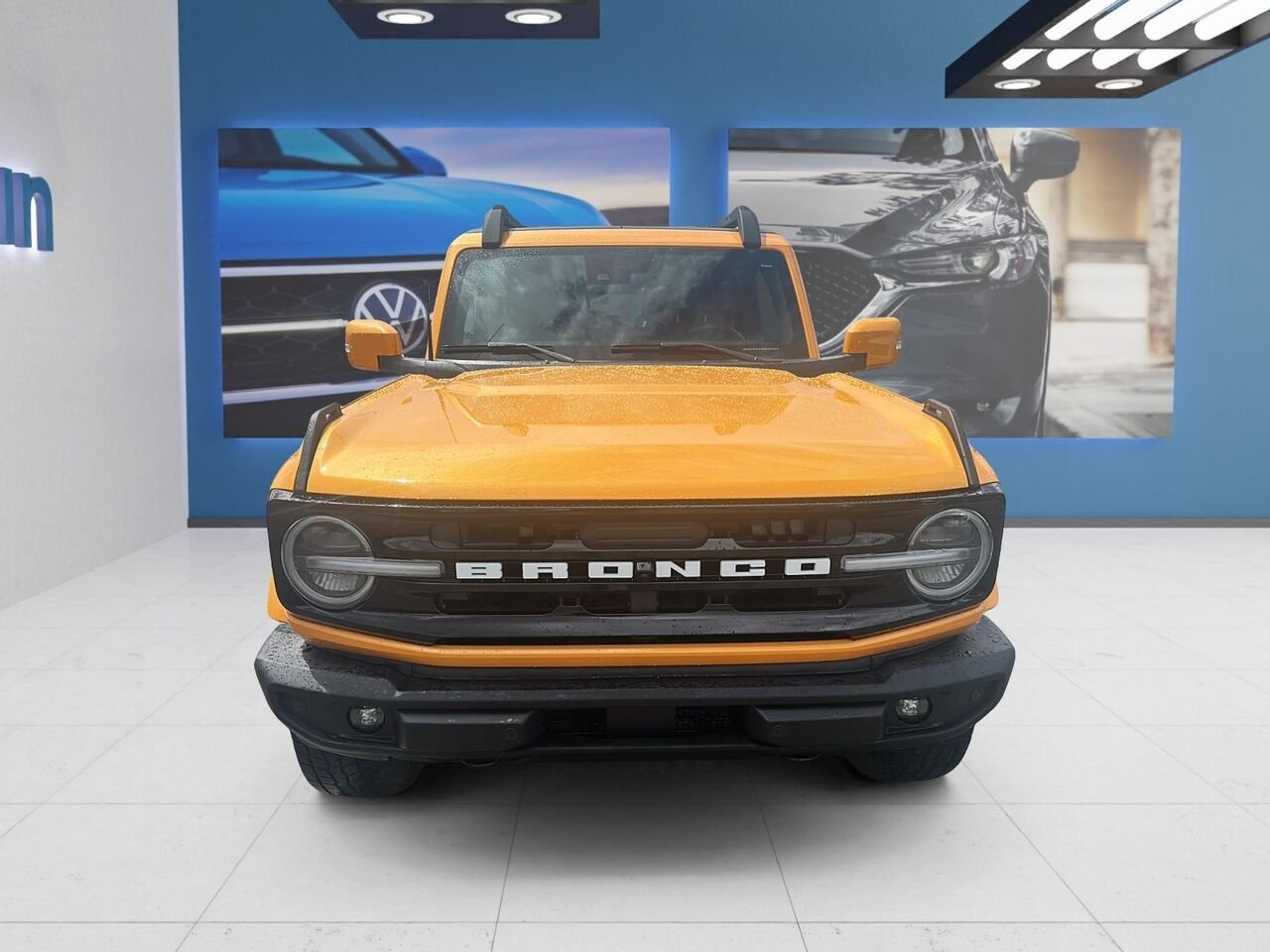 2022 Ford Bronco Orange Rouyn-Noranda - photo #1