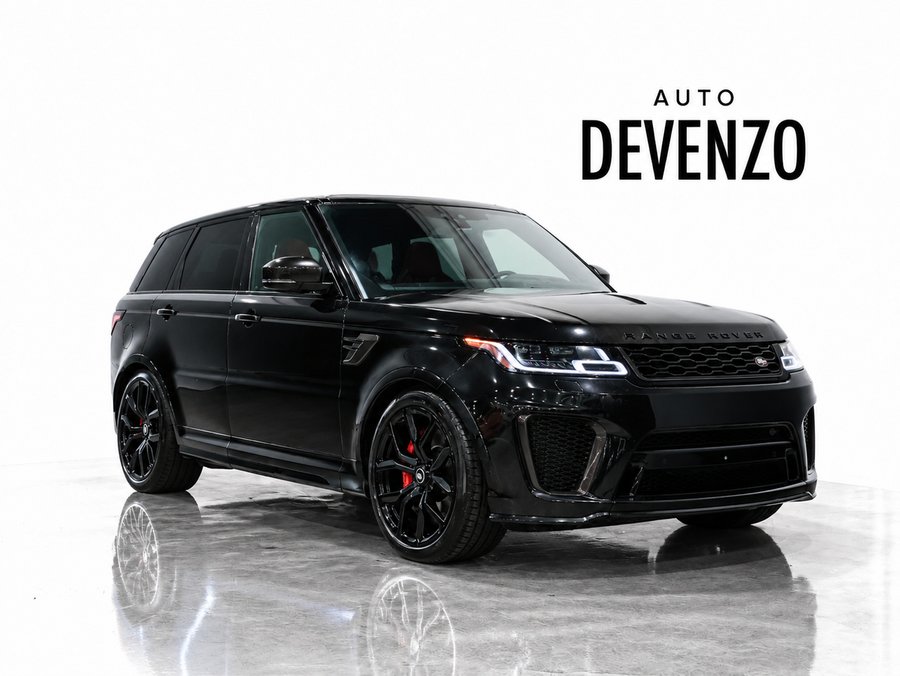 Land Rover Range Rover Sport SVR V8 Supercharged 2019 Noir