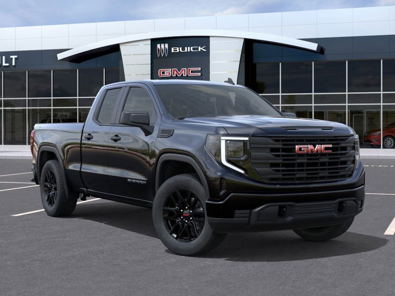 GMC SIERRA 1500 Pro cabine double 4RM 147 po 2026 Noir Sherbrooke - photo #6