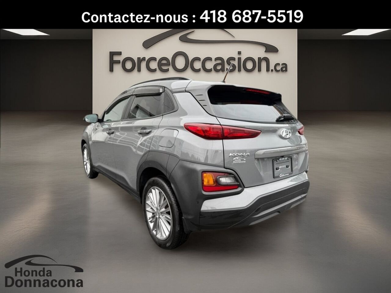 Hyundai Kona 2021 Gris Donnacona - photo #3