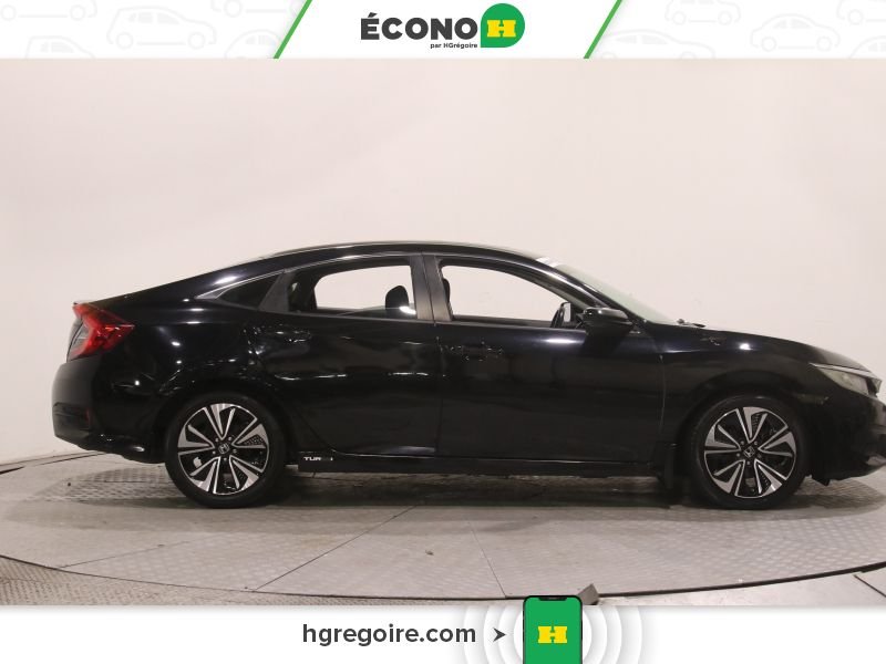 2018 Honda Civic Black Laval - photo #8