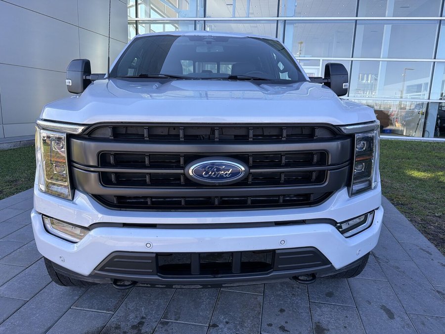 Ford F-150 LARIAT 5.0L ** 502A ** SPORT ** TOIT PANO ** FX4 20P ** PRO POWER 2KW ** B&O ** 6,5 pi 6,5 pi 2022 Blanc