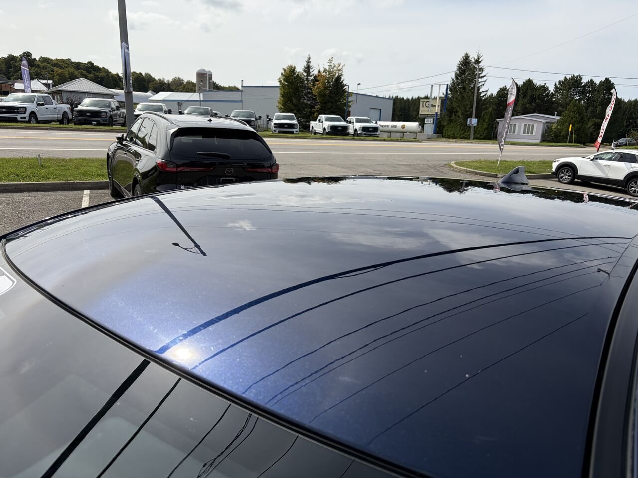 MAZDA CX-5 GS GS TI sans désactivation de cylindres 2024 Bleu Montmagny - photo #14