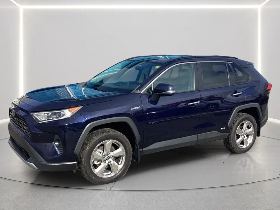 2021 Toyota RAV4 hybride Limited TI Blue