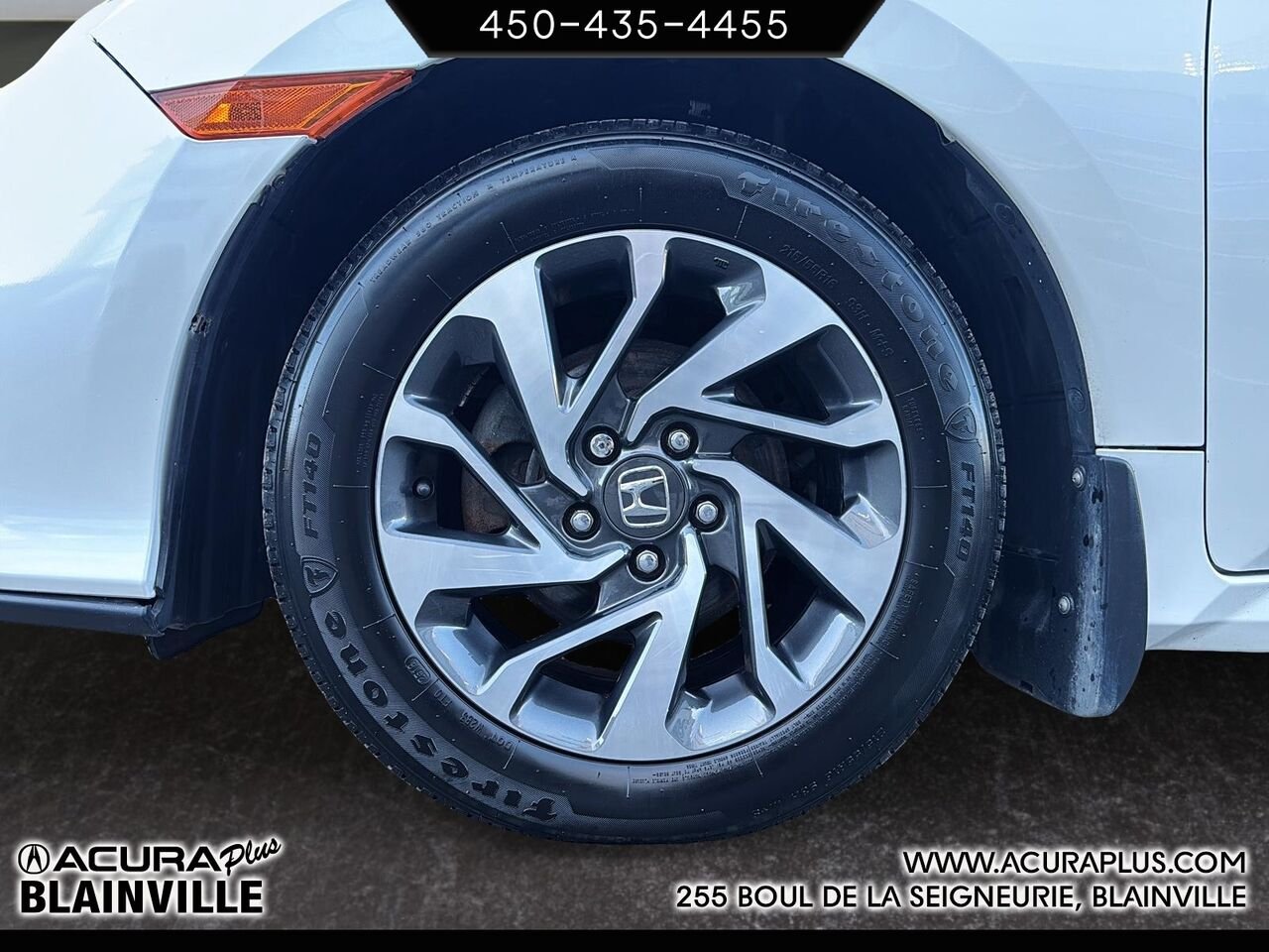 Honda Civic Hayon 2018 Blanc Blainville - photo #6