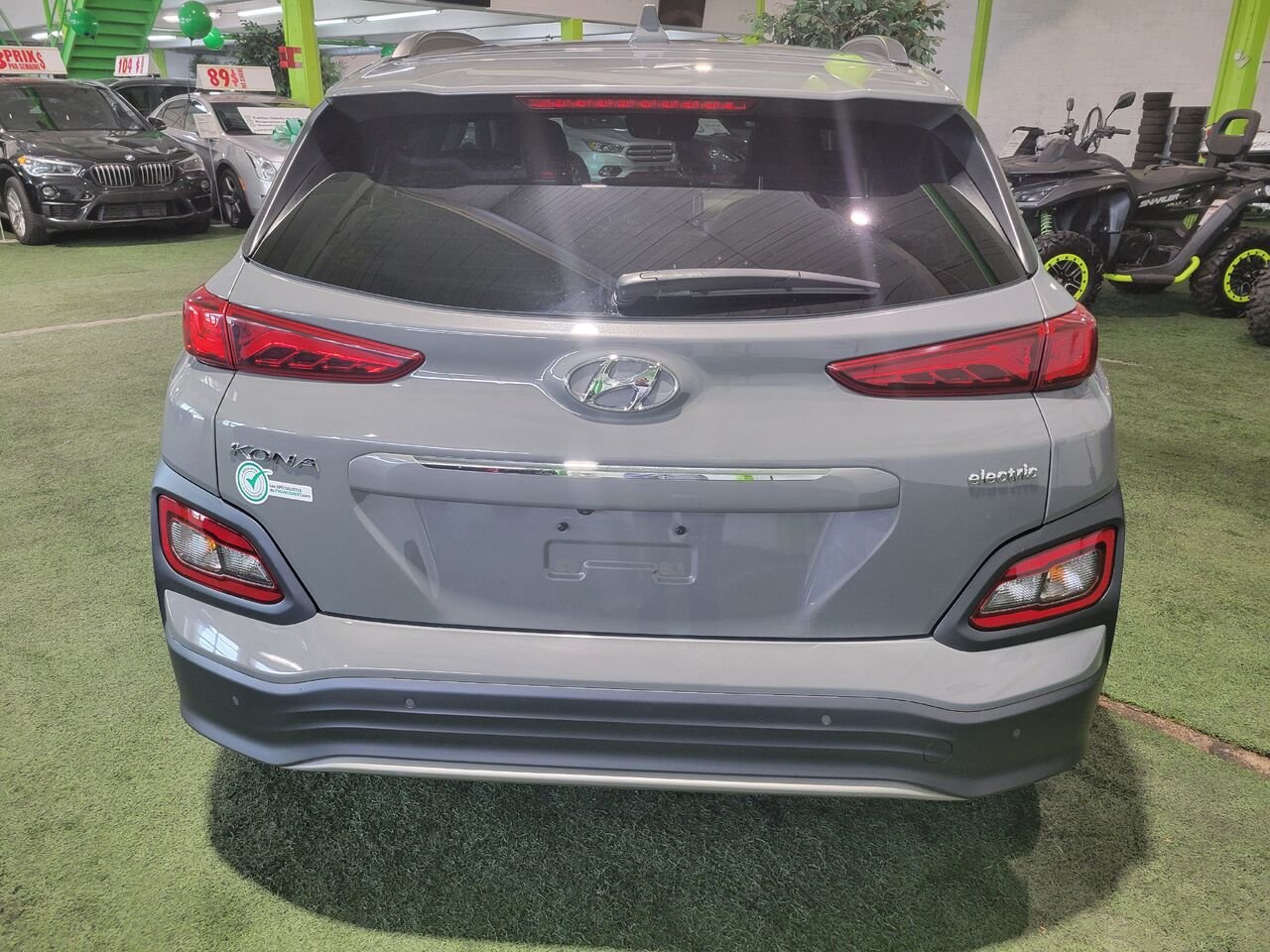 2019 Hyundai Kona Electric Grey  - photo #4