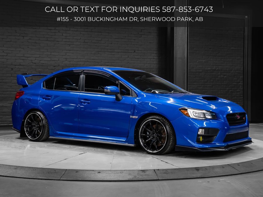 2016 Subaru WRX 2016 Blue