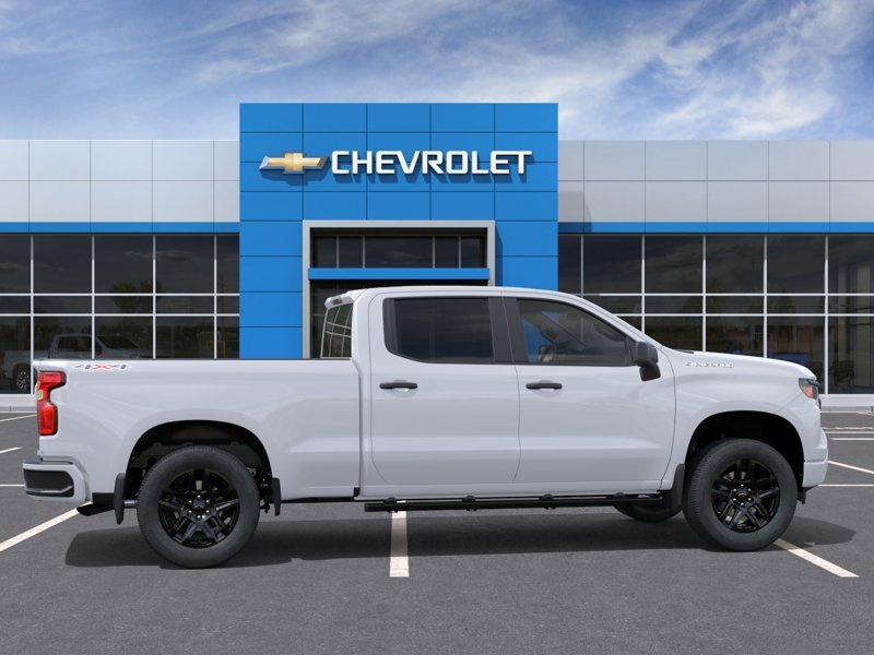 CHEVROLET Silverado 1500 Custom cabine multiplace 4RM 157 po 2026 BLANC SOMMET Gatineau - photo #4