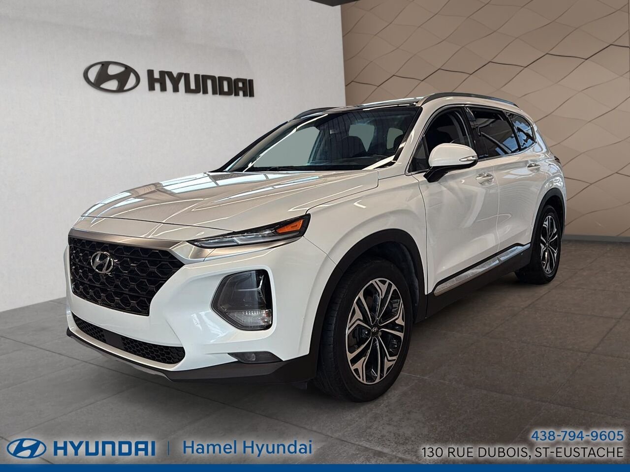 Hyundai Santa Fe 2019 Blanc Saint-Eustache - photo #4
