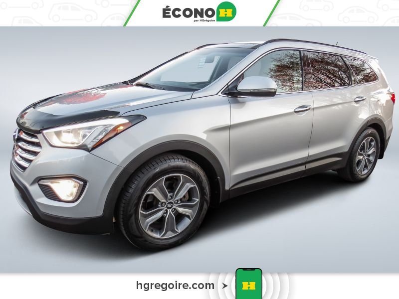 2016 Hyundai Santa Fe XL Luxury Adventure Edition TOIT PANO+ SIEGE CHAUFFAN Silver