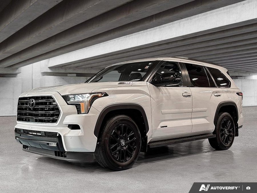 2025 Toyota Sequoia Limited White