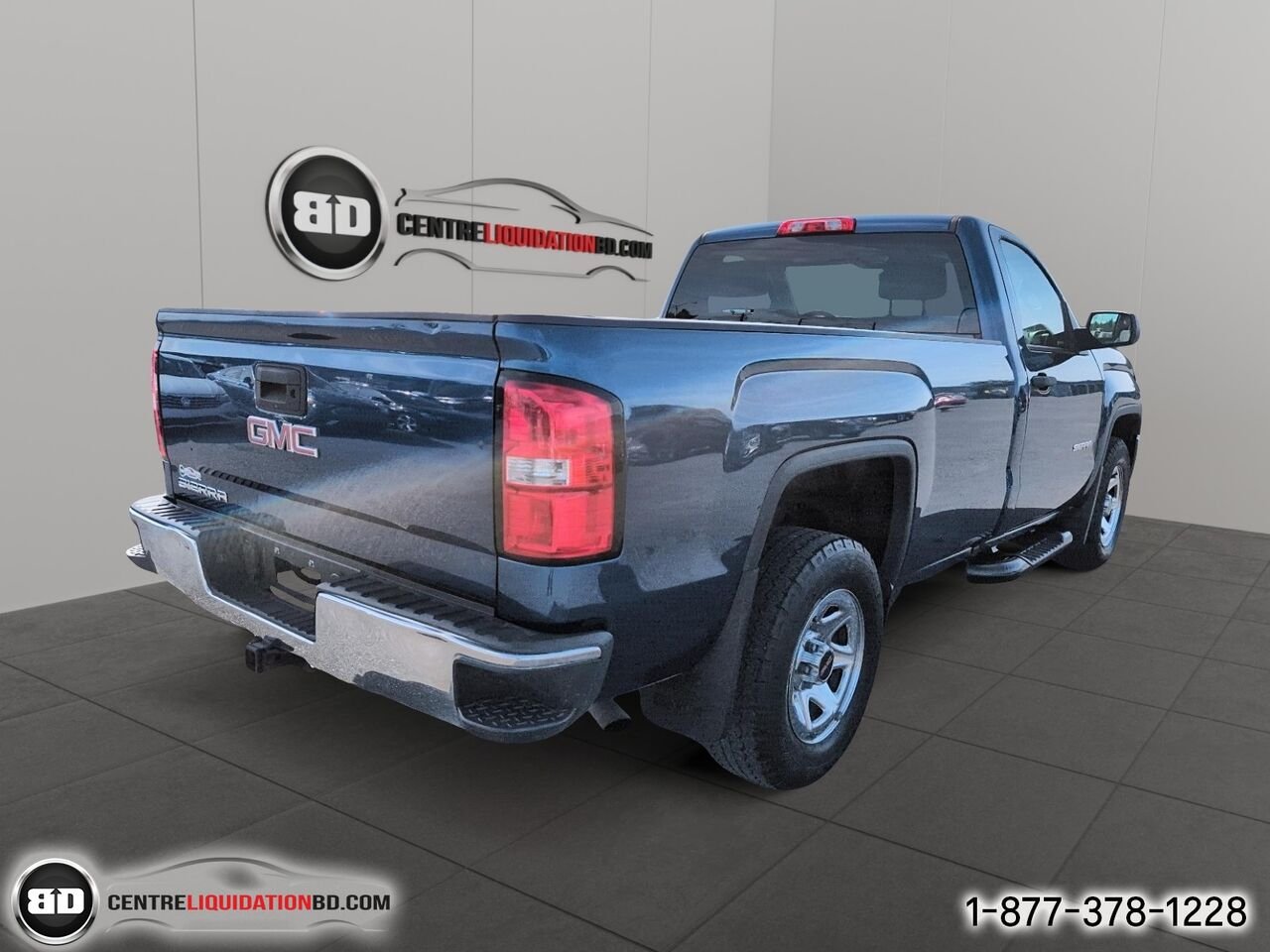 2017 GMC Sierra 1500 CAB REGULIER 2RM BOITE 8P | BD0419 Blue Granby - photo #5