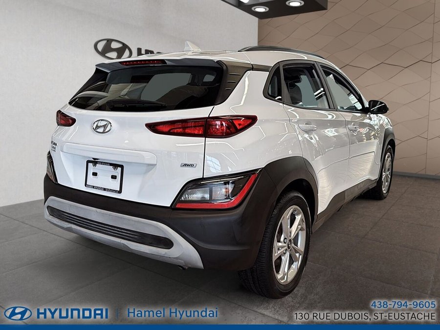 Hyundai Kona PREFERRED AWD 2023 Blanc