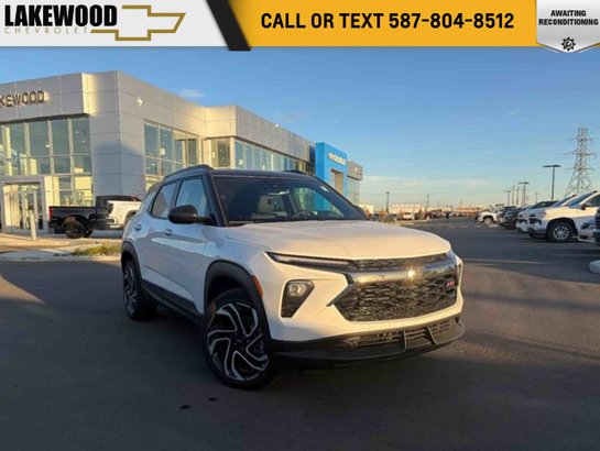 2026 Chevrolet Trailblazer RS AWD 1.3T | Heated Bucket Seats White