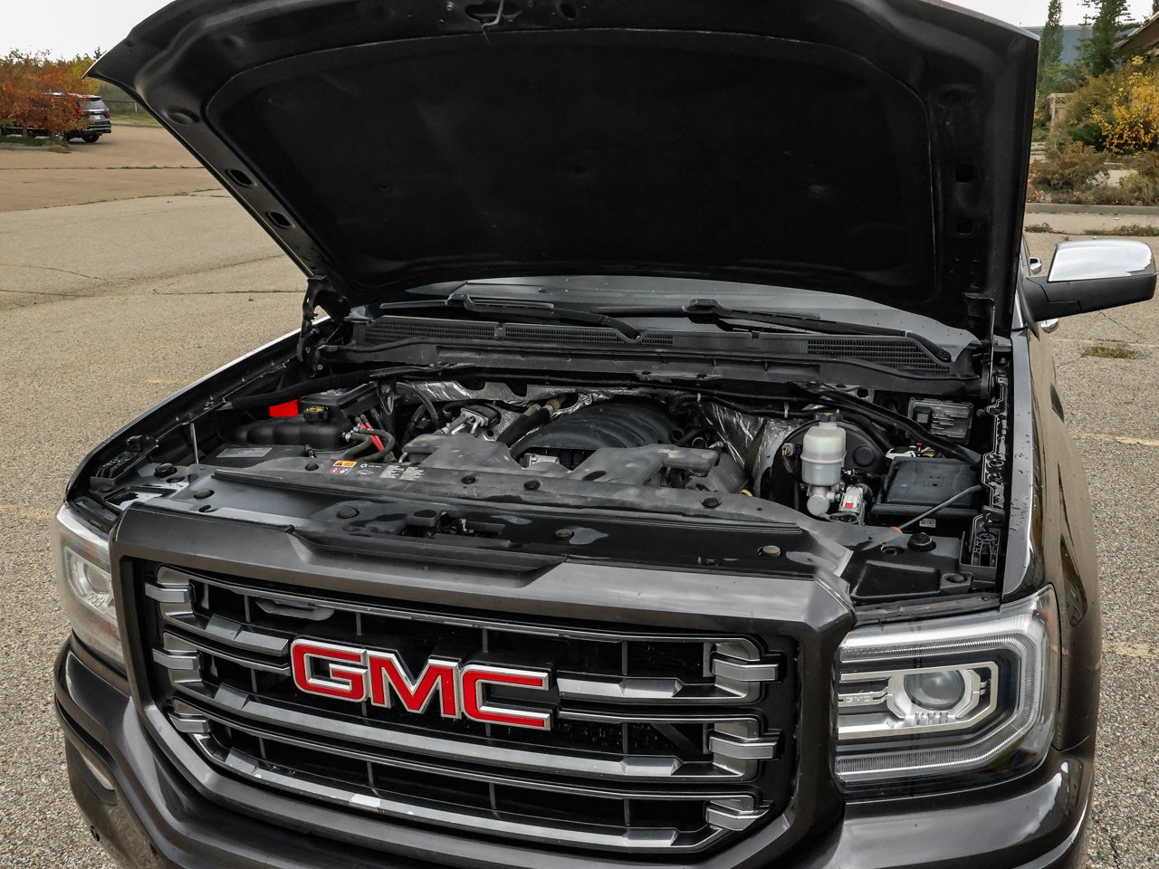 2016 GMC Sierra 1500 4WD Crew Cab 143.5 SLT Black Sherwood Park - photo #9