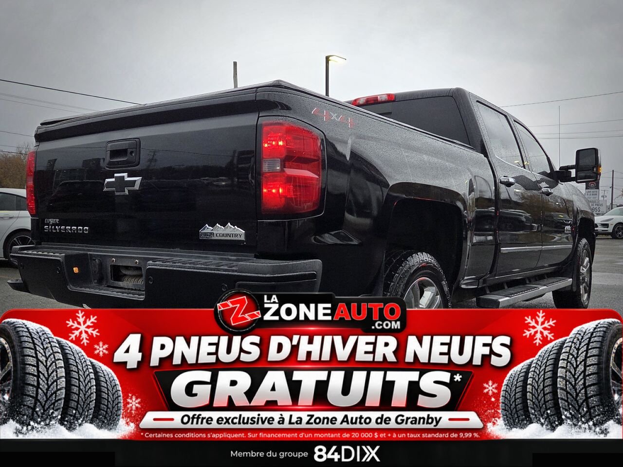 Chevrolet Silverado 2500HD High Country 2018 Noir Granby - photo #6