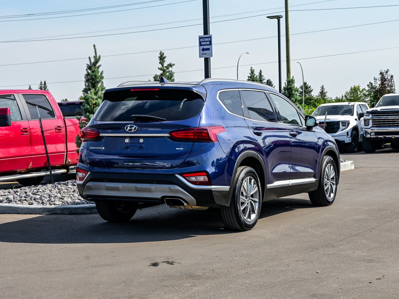 2019 Hyundai Santa Fe 2.4L Preferred AWD Blue Sherwood Park - photo #12