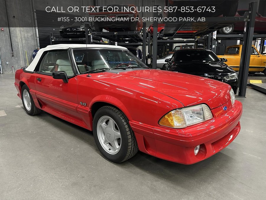 1992 Ford Mustang GT | New Leather Interior | New Soft Top | Front End PPF | Low KMs 5.0L V8