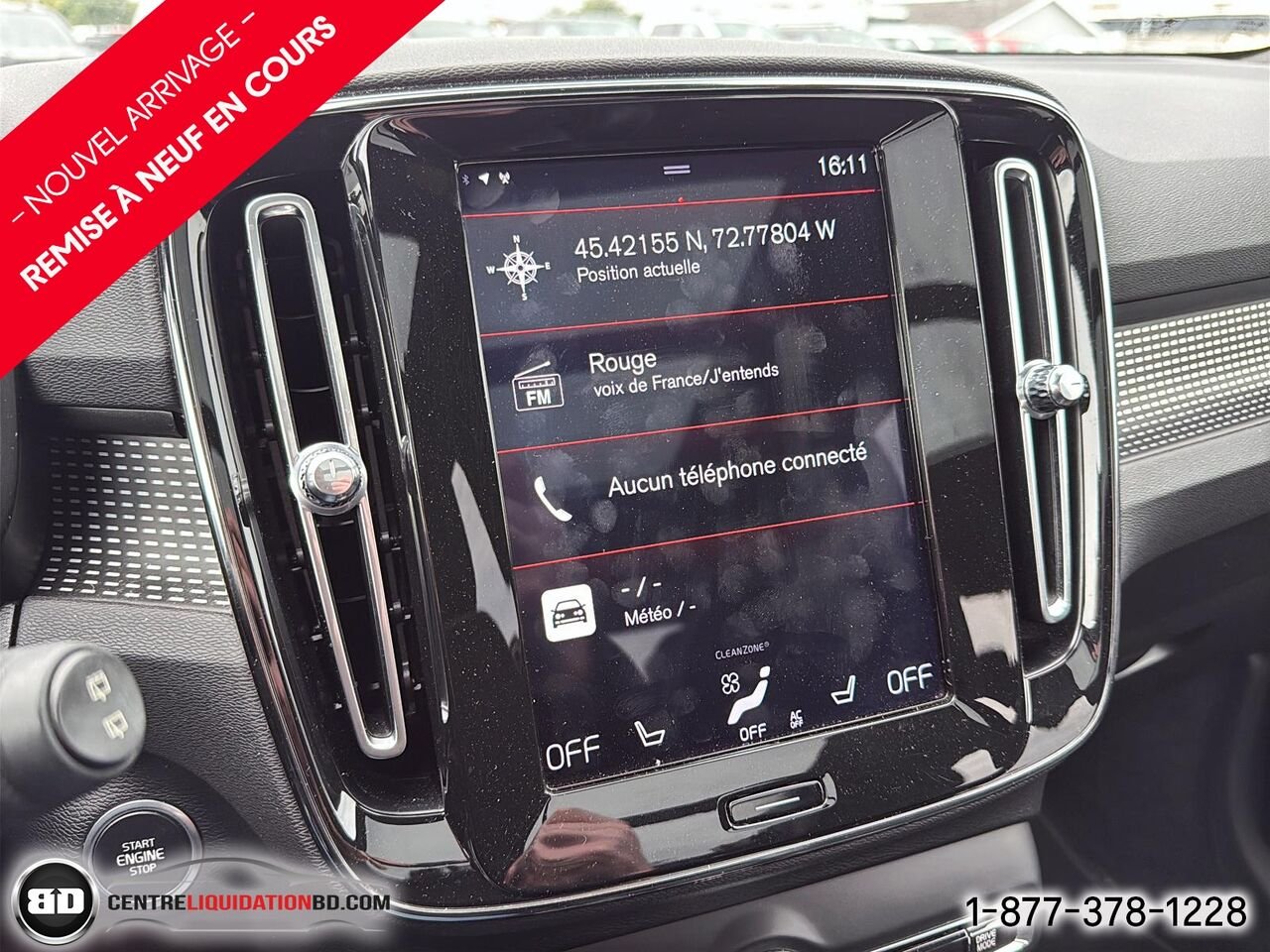 Volvo XC40 T5 R-Design TI | BD0400 2019 Gris Granby - photo #14