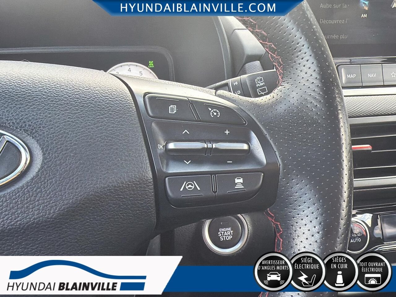 2023 Hyundai Kona Black Blainville - photo #13