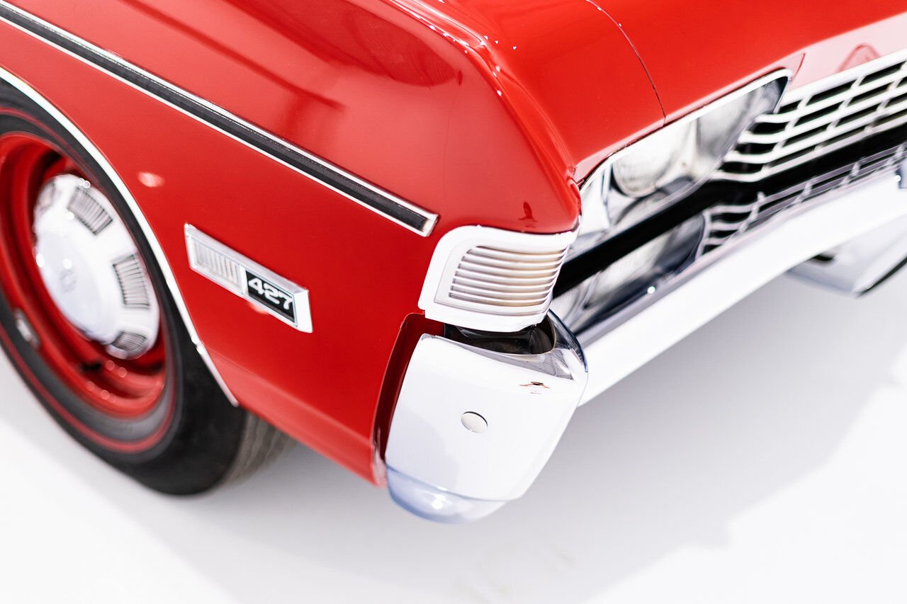 Chevrolet Impala Match N# L72 427/425 4spd 4.56gear Org Bill Of Sale | PRIX EN USD 1968 Rouge Montréal - photo #99