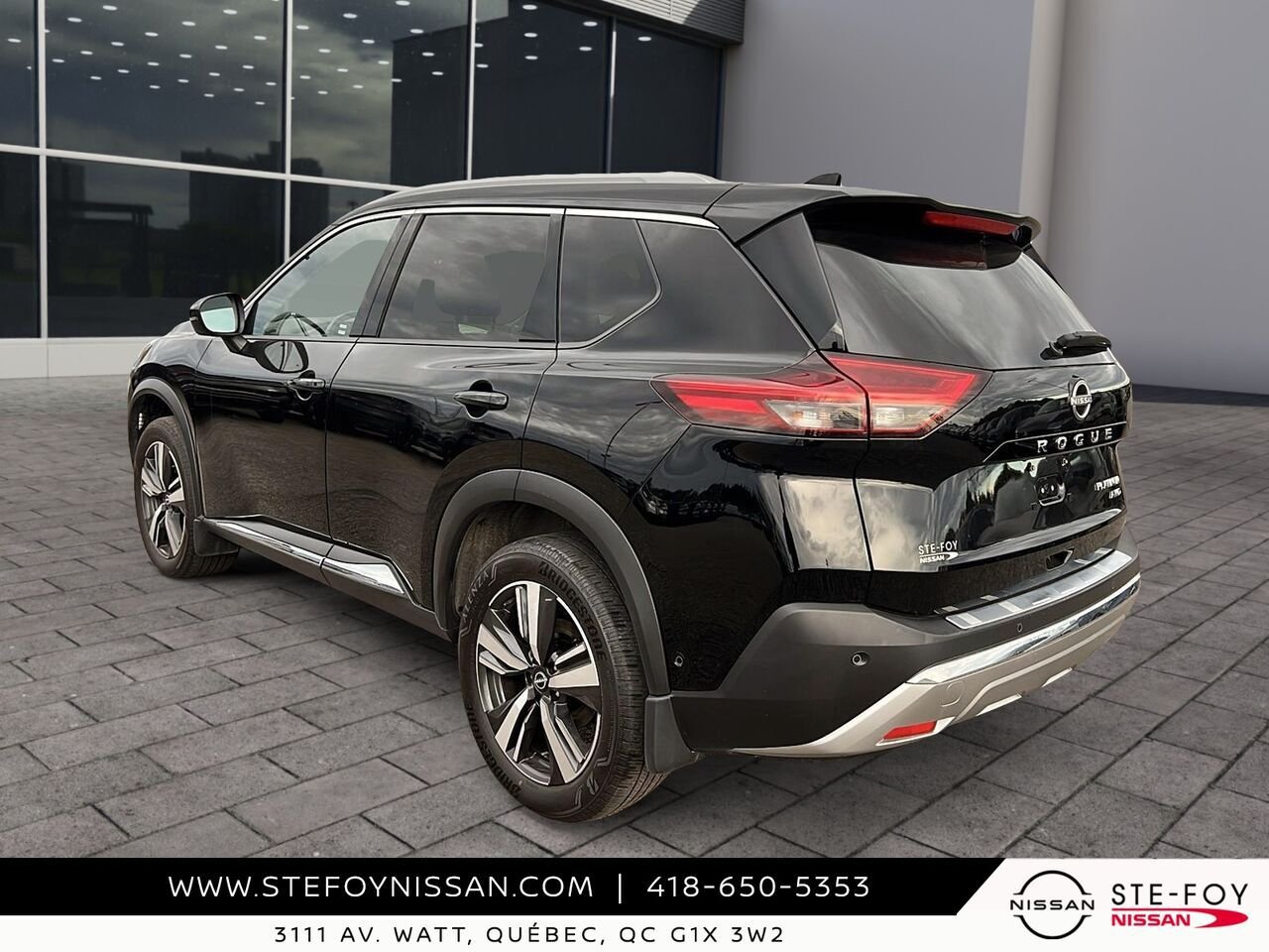 2023 Nissan Rogue PLATINE Black Ste-Foy - photo #3