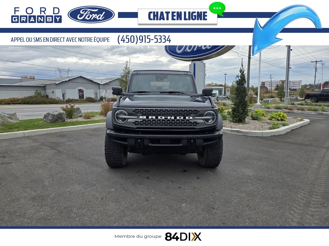 2021 Ford Bronco Black Granby - photo #1