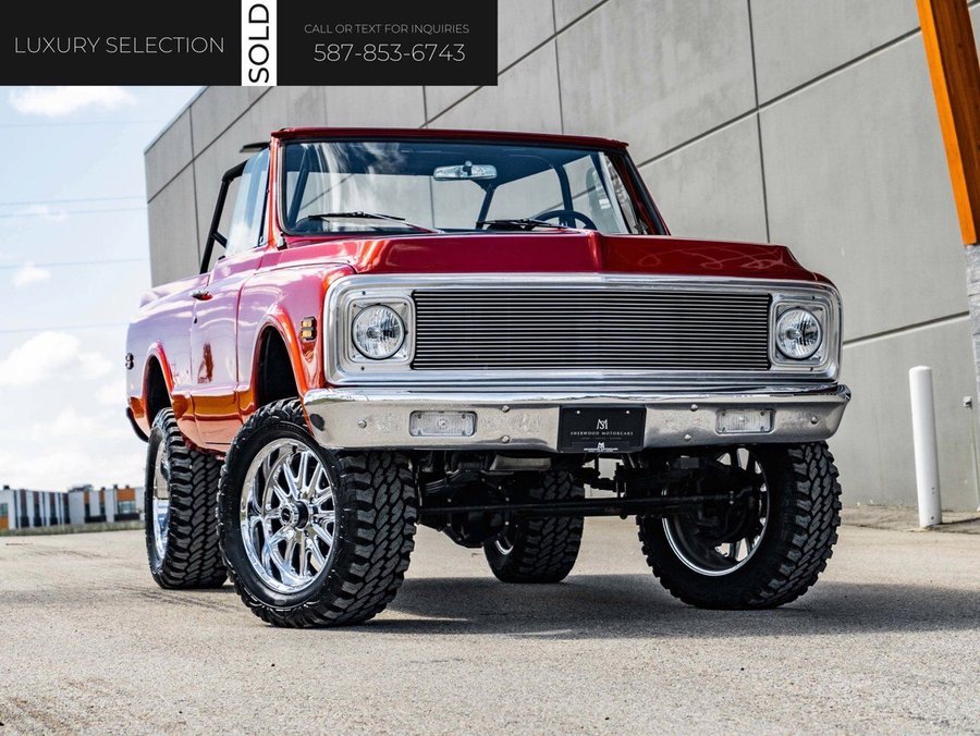 1972 Chevrolet Blazer Orange