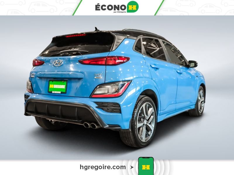 Hyundai Kona 2022 Bleu Blainville - photo #7
