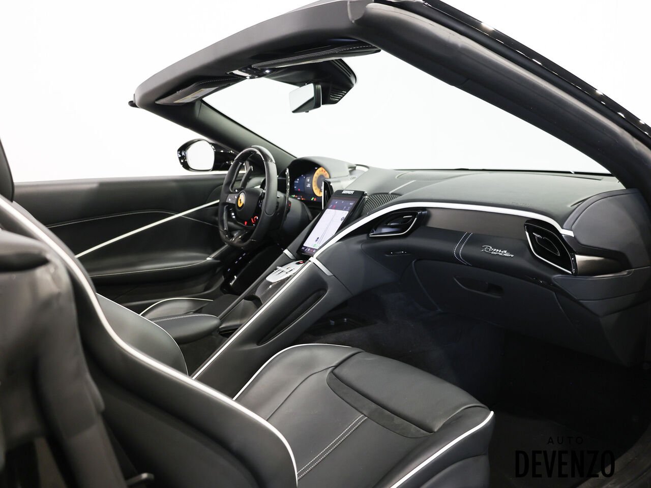 2025 Ferrari Roma Black Saint-Eustache - photo #7