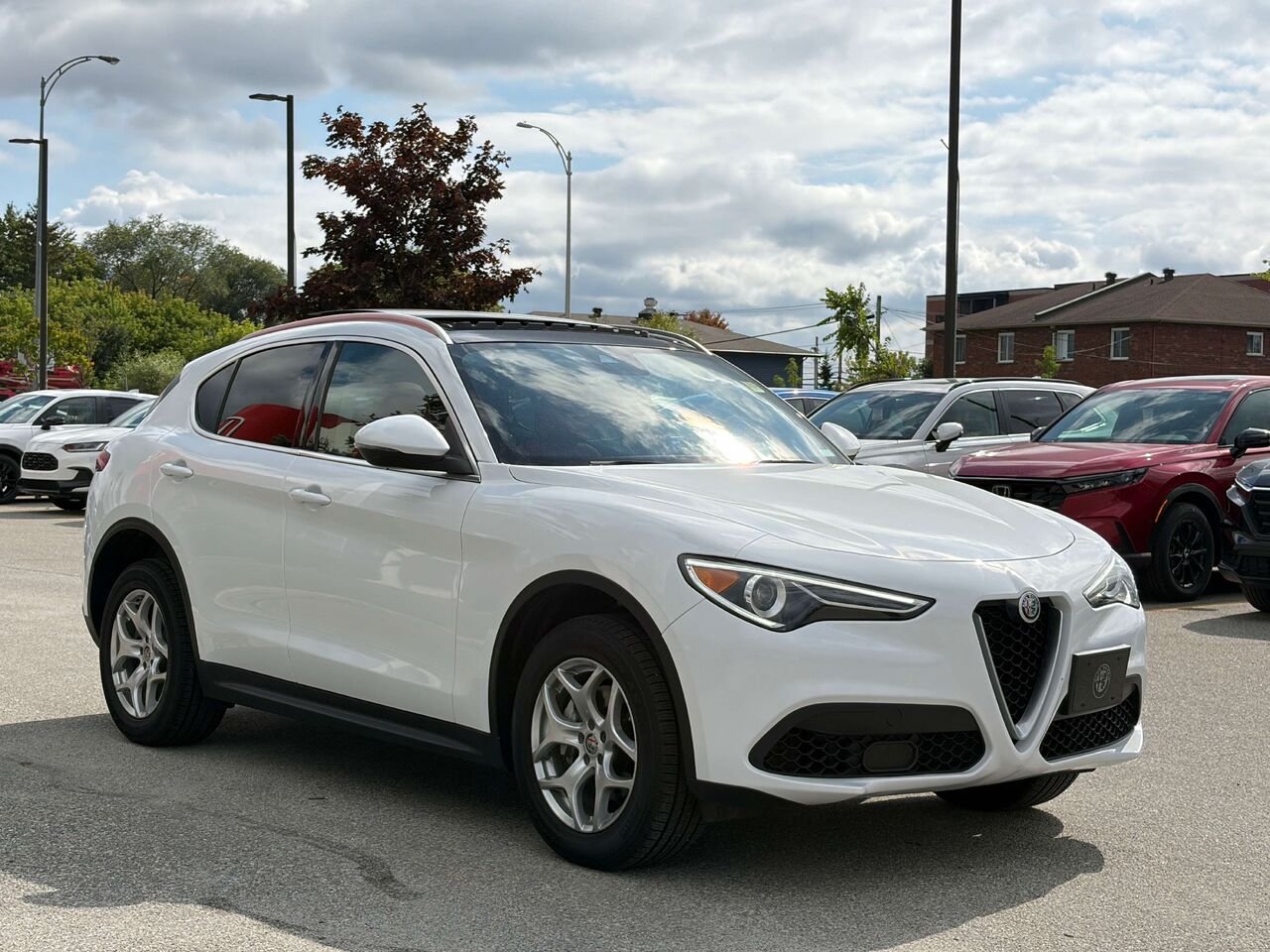Alfa Romeo Stelvio Sprint 2021 Blanc Gatineau - photo #6