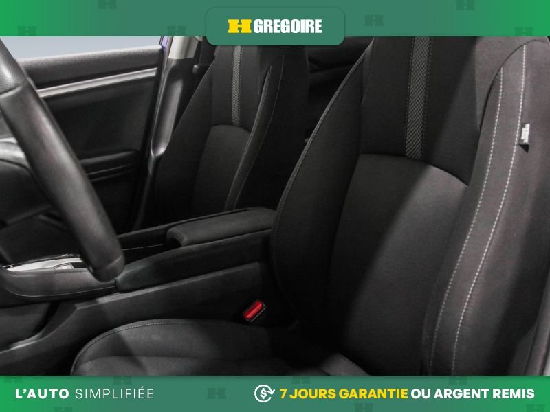 Honda Civic 821871 | LX AUTO AC GR ELECT CAMERA DE RECUL BLEUTOOTH 2019 Bleu Laval - photo #13
