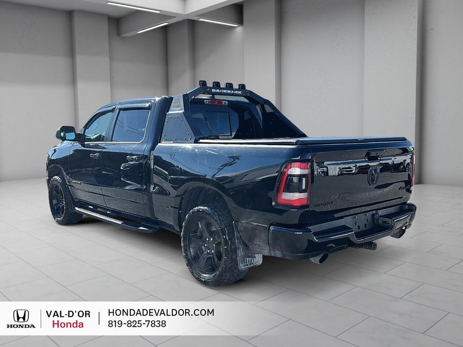 2024 Ram 1500 Sport cabine d'équipe 4x4 caisse de 6 pi 4 po Black