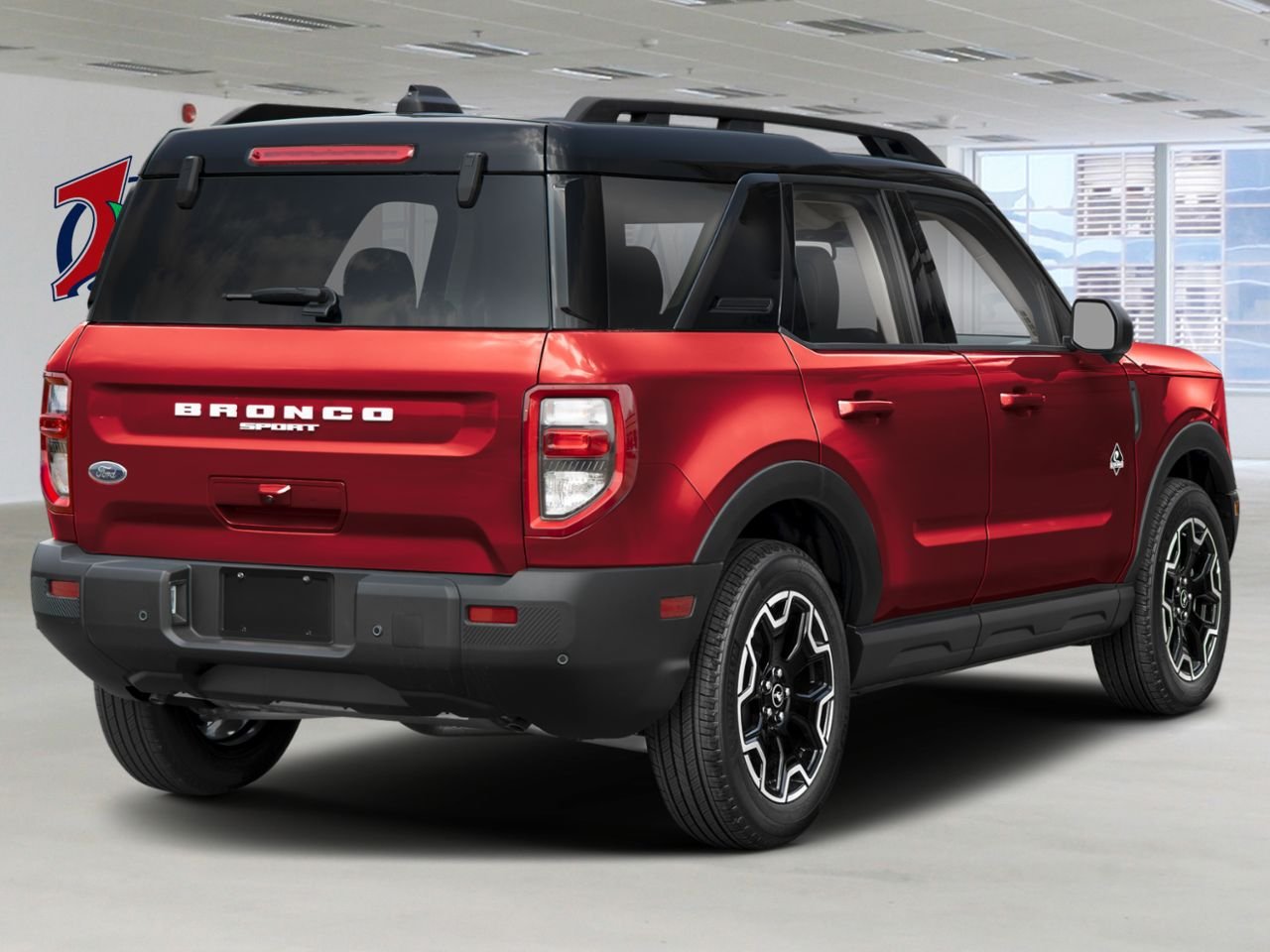2026 Ford Bronco Sport Ruby Red Metallic Tinted Clearcoat La Sarre - photo #2