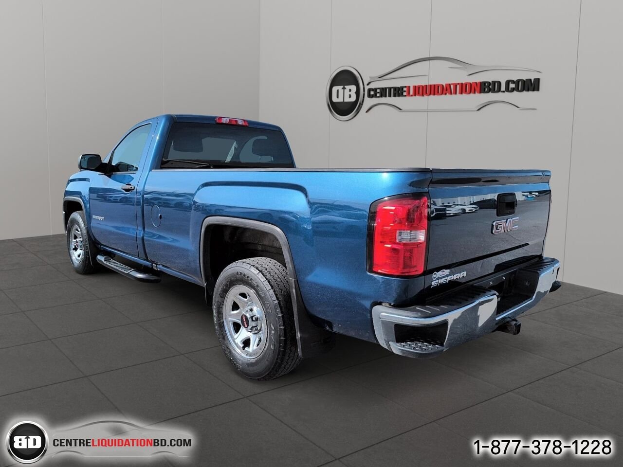 2017 GMC Sierra 1500 CAB REGULIER 2RM BOITE 8P | BD0419 Blue Granby - photo #7