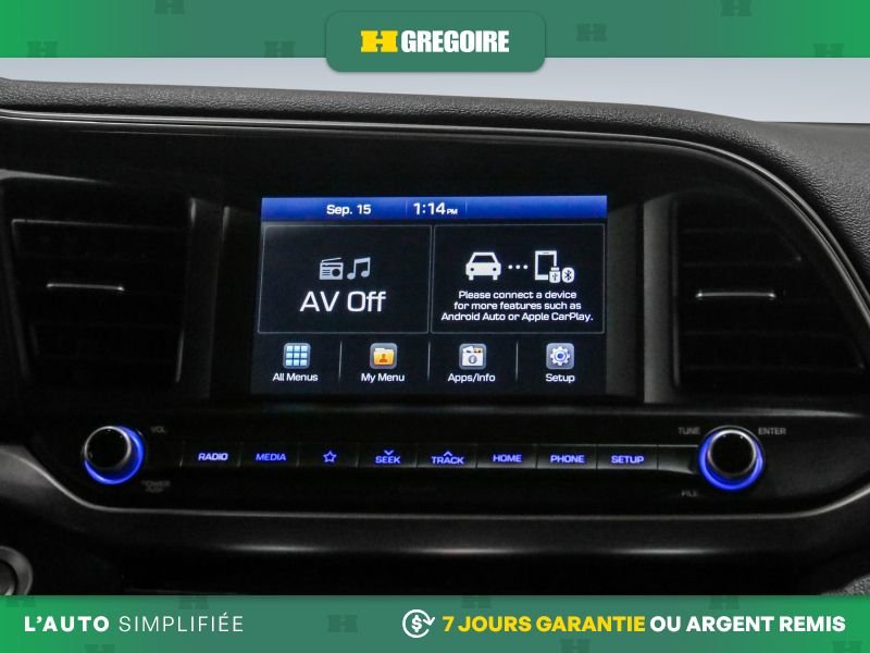 Hyundai Elantra 822450 | PREFERRED AUTO AC GR ELECT MAGS CAM RECUL BLEUTOOT 2020 Noir Laval - photo #22