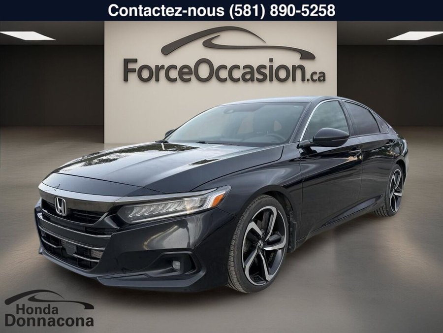 Honda Accord Sedan SE, Bancs chauffant 2021 Noir