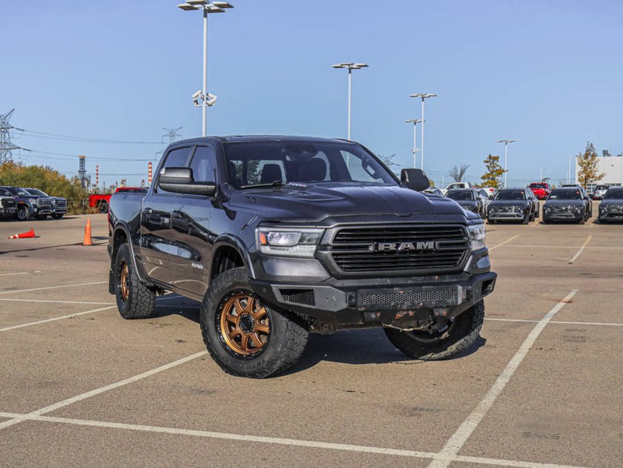 2022 Ram 1500 Laramie Sport Level B 3.0L | Aftermarket Body Armor Bumpers Grey