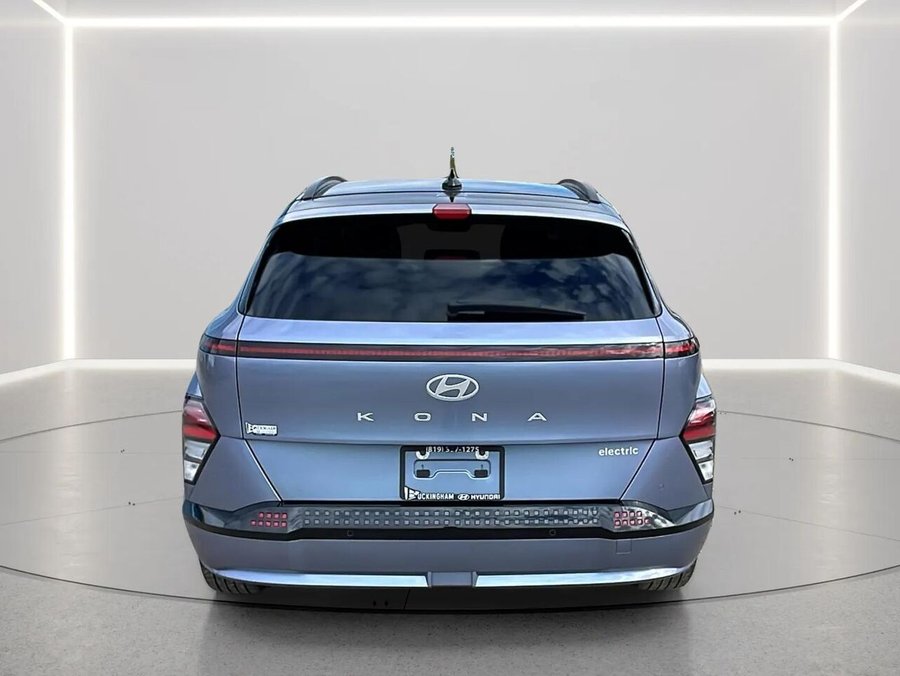 2025 Hyundai Kona Electric Preferred TA avec ensemble Ultimate deux tons Blue
