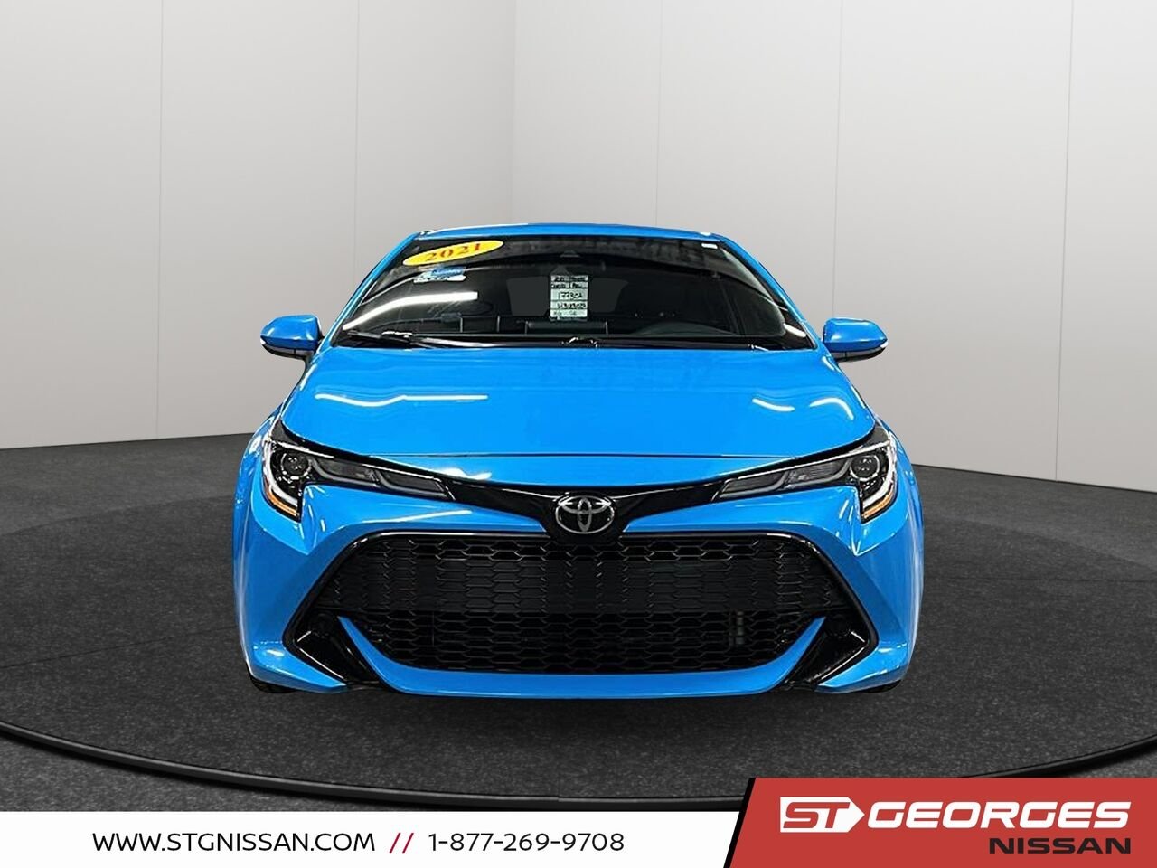 Toyota Corolla à hayon 2021 Bleu Saint-Georges - photo #1