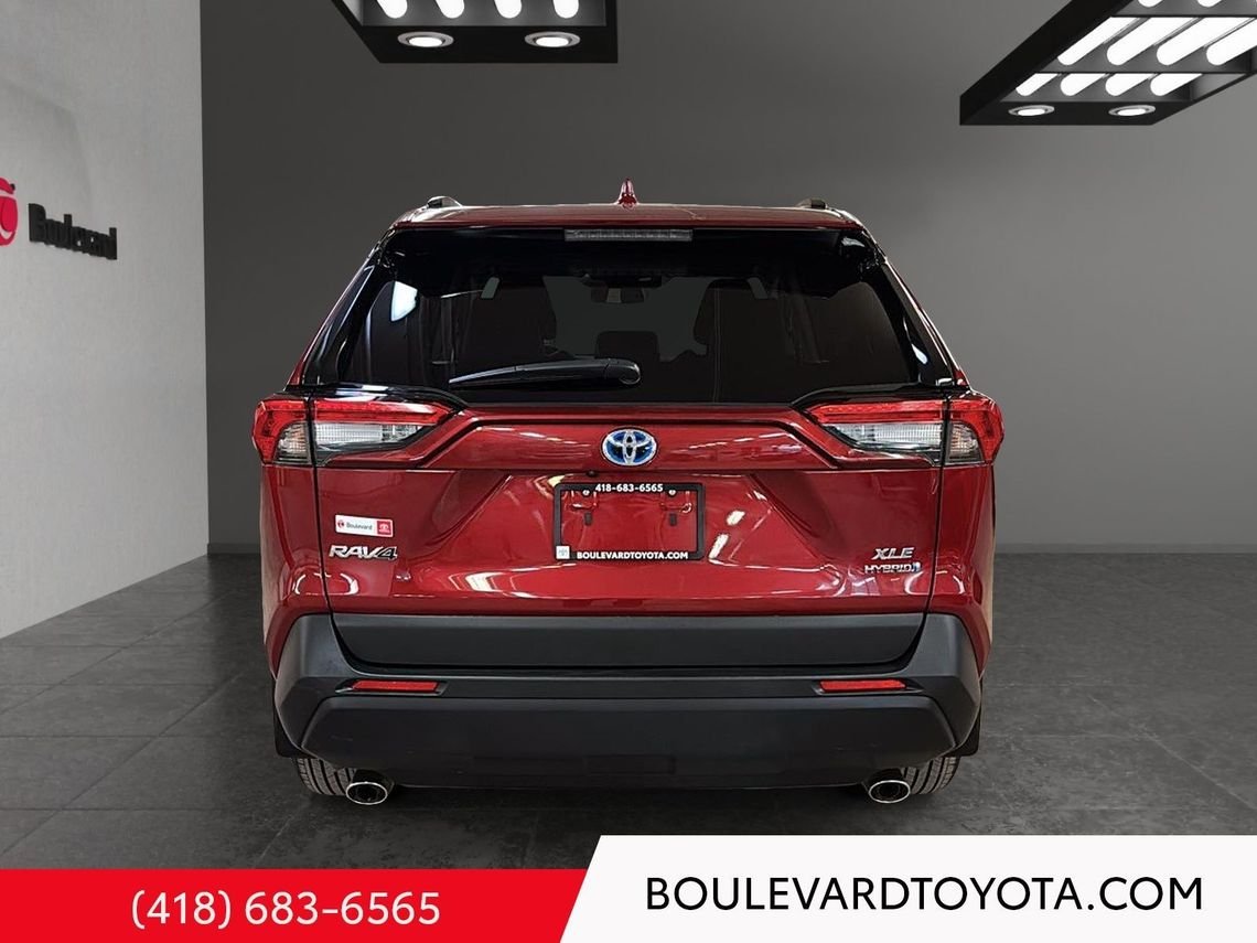 Toyota RAV4 99166A-80 | XLE Hybride 2024 Rouge Québec - photo #4