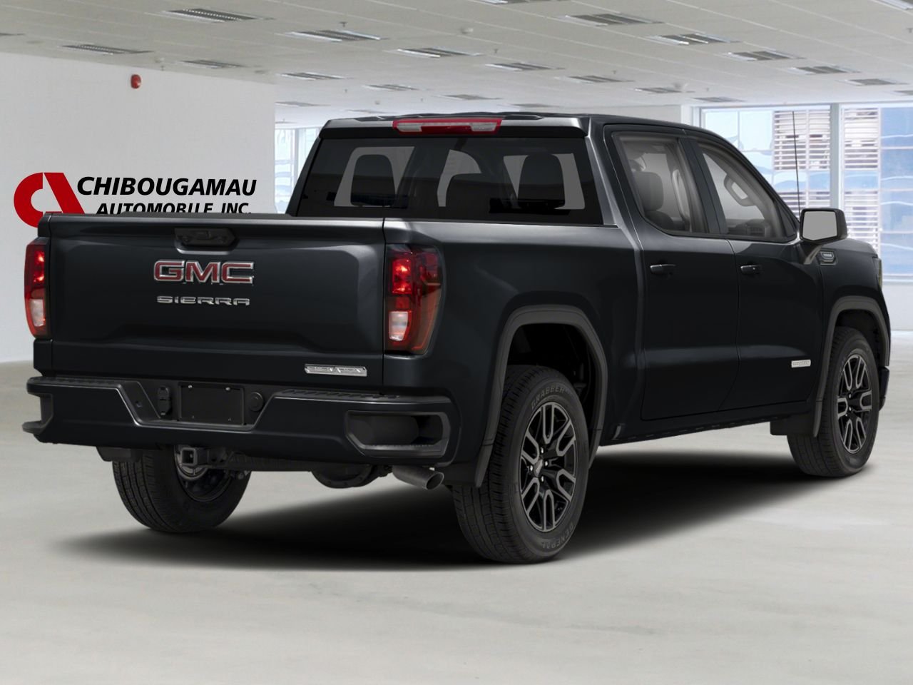 GMC Sierra 1500 K1500 SIERRA CREW CAB ELEVATION S/BOX (3SB) 2026 Noir onyx Chibougamau - photo #1