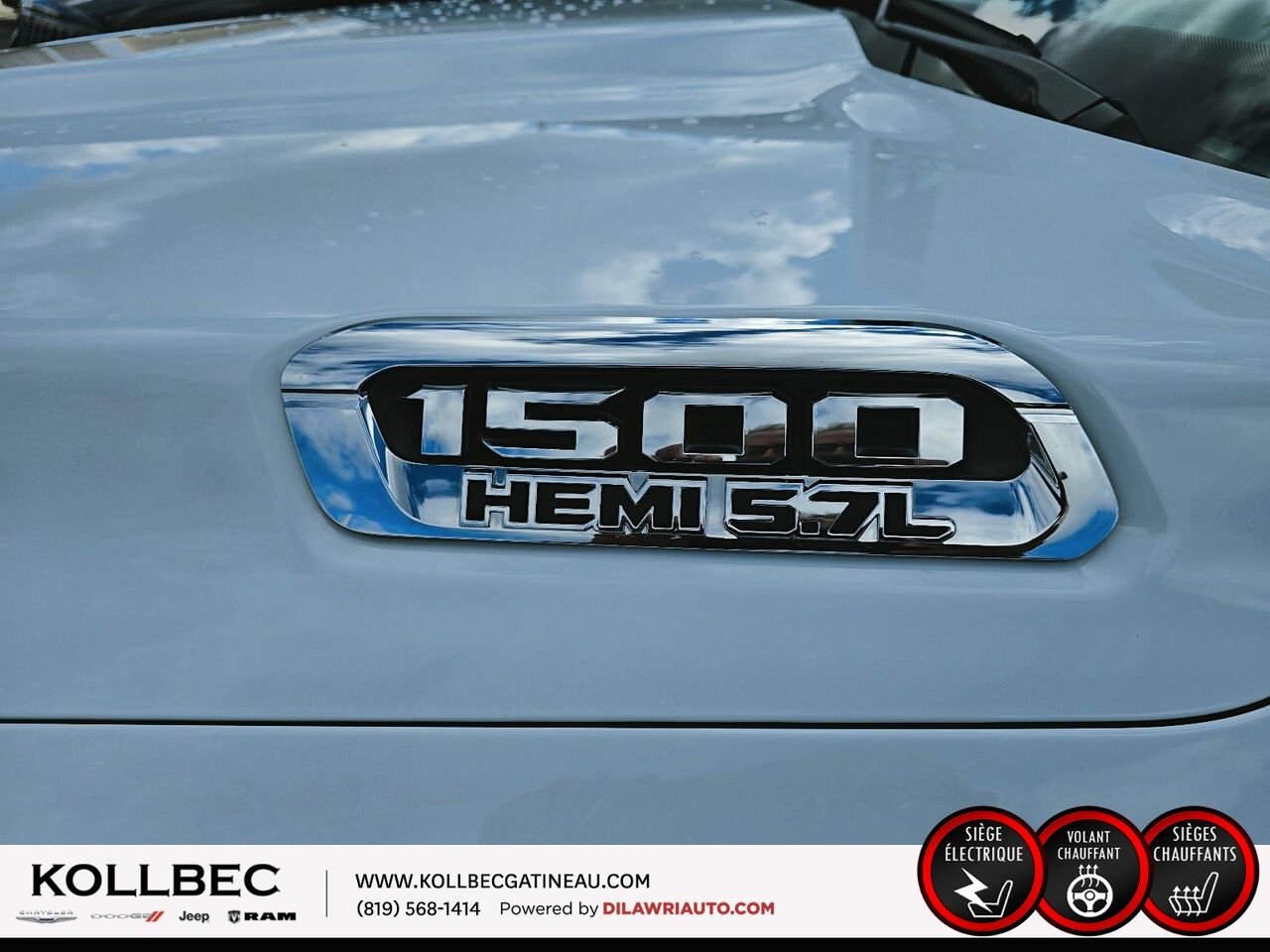 2020 RAM 1500 26821 | Big Horn Sport 4x4 Crewcab 4x4 White Gatineau - photo #17