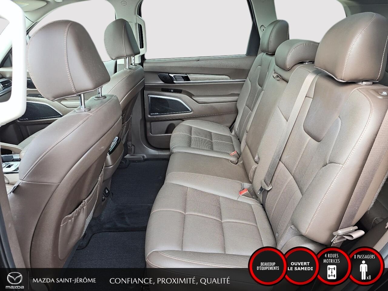 Kia Telluride SX | CUIR BRUN | 8 PASSAGERS | TOIT OUVRANT | 2022 Noir Saint-Jérôme - photo #21